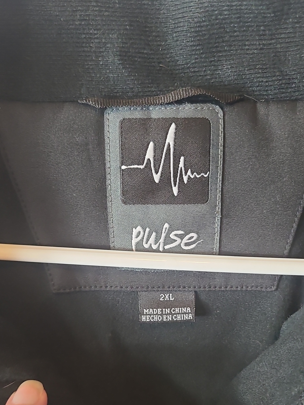 Pulse Men's Heated Jacket 2x Black.  New - Picture 4 of 6